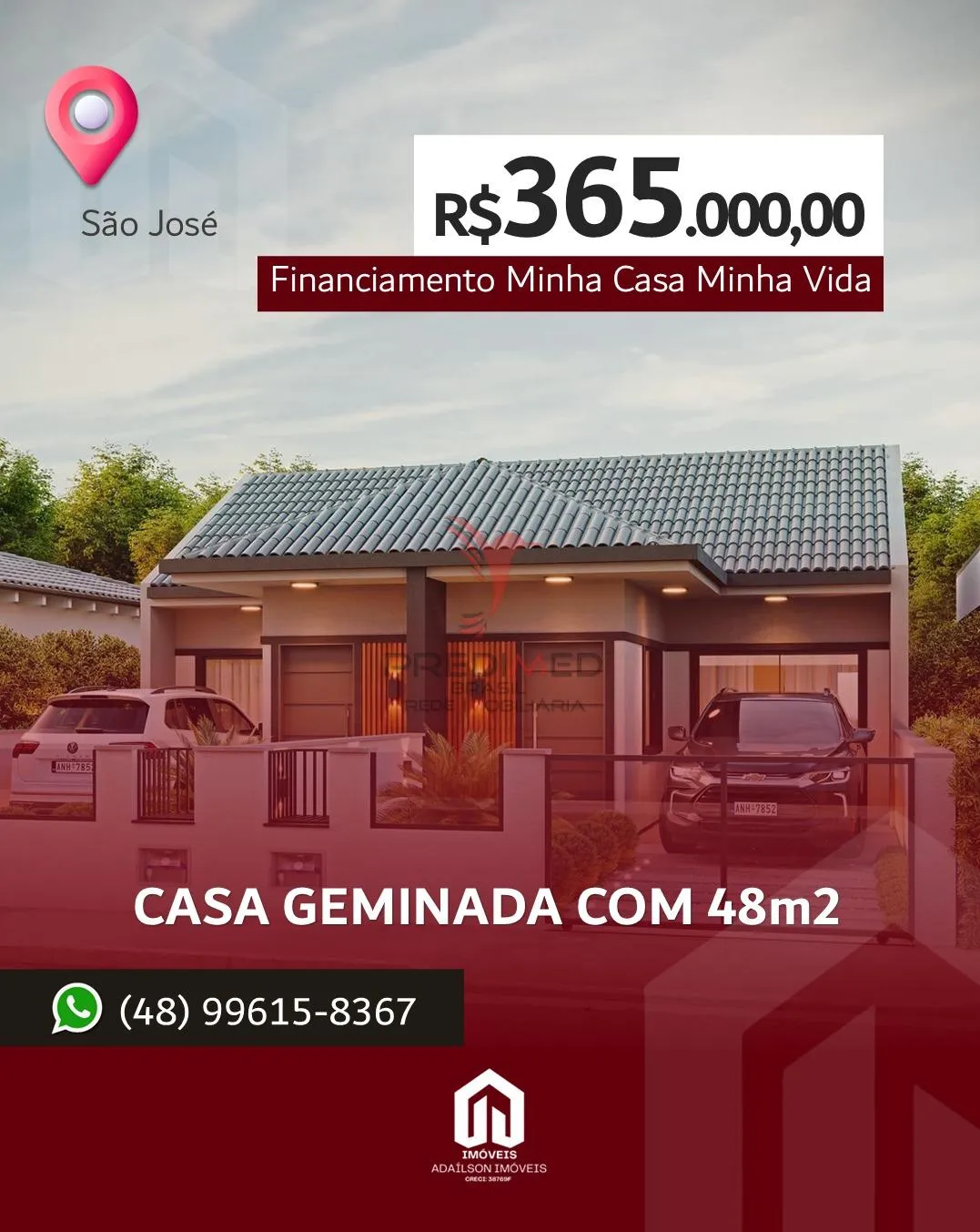 Foto do imóvel Residencial Milano - São José/SC Brasil em Servidão Albertina Clausen - Forquilhas, São José - SC