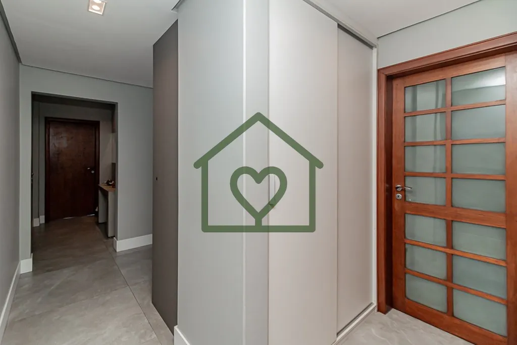 Imagem Cobertura impecável, pronta para morar, semi mobiliada, 289m2, amplo living todo em porcelanato com...