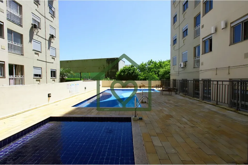 Imagem Apartamento moderno e recém-construído no bairro Jardim Itu, em Porto Alegre, localizado na tranqu...