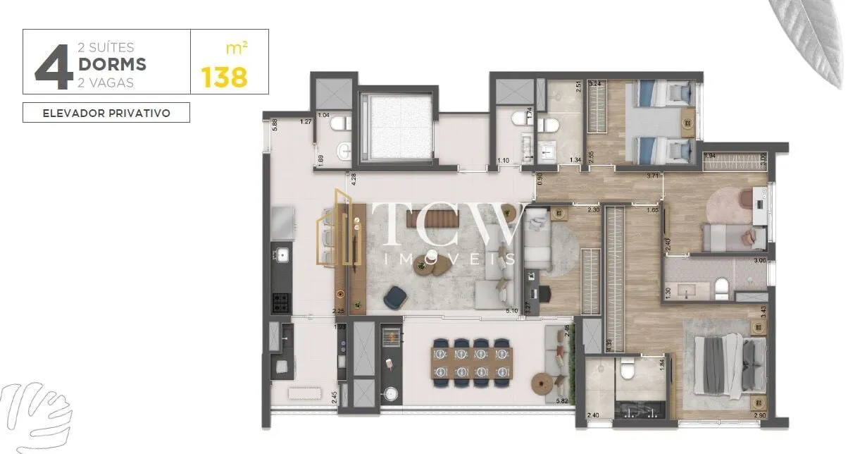 Imagem Apartamento Padrão no Mooca em Lançamento