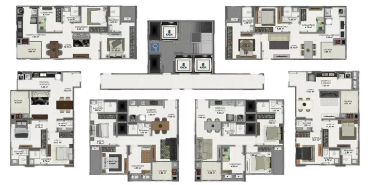 Imagem Windsor Towers - Apartamento à venda no bairro Morretes - Itapema/SC
