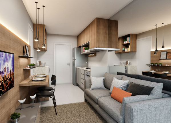 Imagem Apartamento com 1 Quarto à Venda, 28 m² em Vila Ré - São Paulo