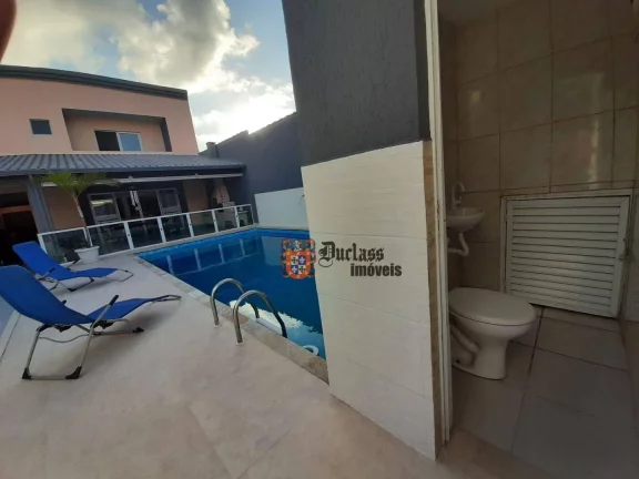 Imagem Sobrado com 5 dormitórios à venda, 340 m² por R$ 850.000,00 - Balneário Jequitibá - Itanhaém/SP