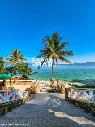 Imagem Casa Frente Mar para Temporada em Angra dos Reis / RJ no bairro Mombaça