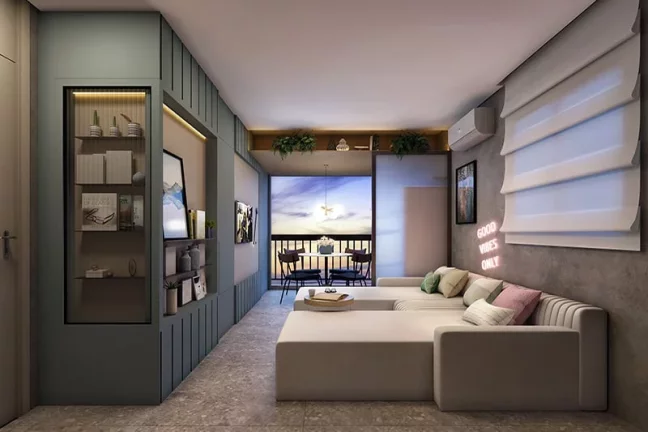 Imagem Studio à venda em São Paulo, Perdizes, com 1 quarto, 17,46m2