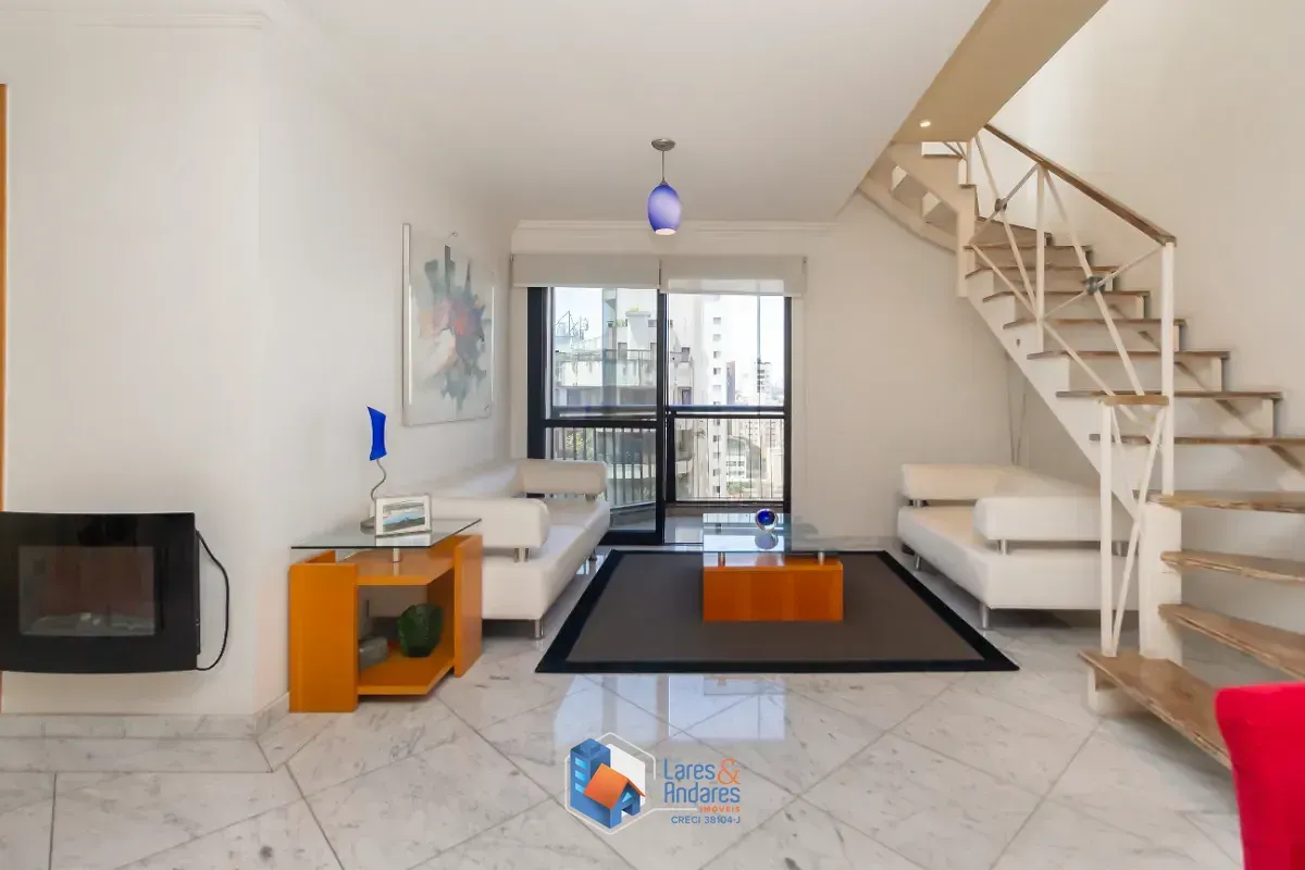 Imagem Cobertura para venda em Moema com 4 quartos, sendo 2 suítes, 206m²