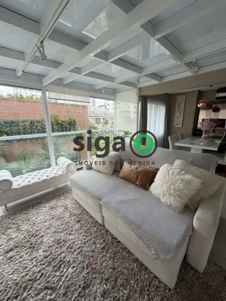 Imagem Apartamento Garden de 65m² mobiliado 3 com 2 vagas de garagem à venda na Vila Olímpia