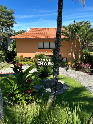 Imagem Casa Frente Mar Tanguá Angra dos Reis-RJ: 5 suítes + dependência, piscina, churrasqueira, píer e mais!