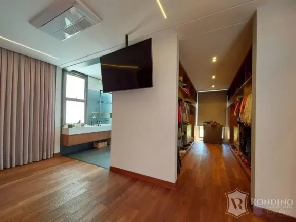 Imagem Casa Luxuosa em condomínio fechado com 04 suítes, Mobiliada