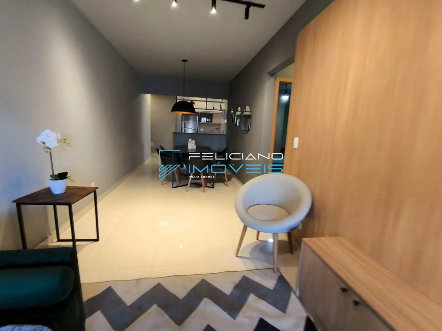 Imagem Apartamento com 2 quartos, Aviação, Praia Grande - R$ 685 mil, Cod: 5652
