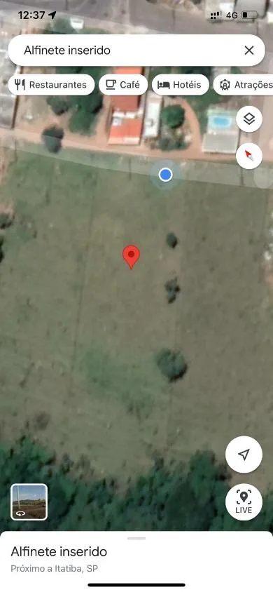 Imagem lote em estada municipal Alfredo Franchin