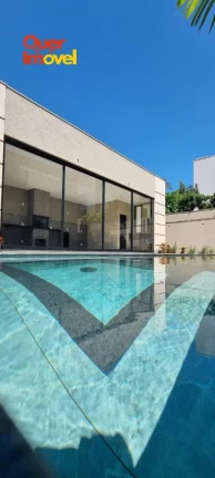 Imagem Luxuosa Casa em Condomínio à venda em Ribeirão Preto-SP, no Alphaville: 4 quartos, 4 suítes, 2 salas, 7 banheiros, 4 vagas de garagem, 498m² - Com Cinema Anfiteatro!