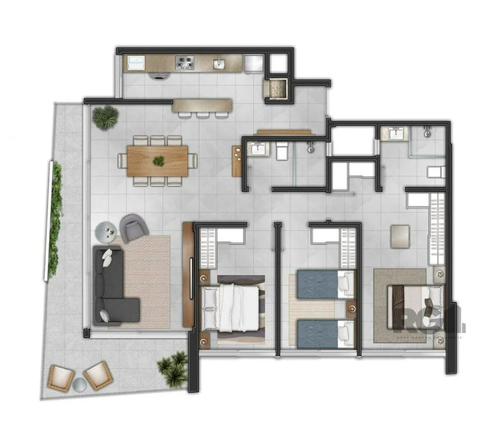 Imagem Apartamento em Centro