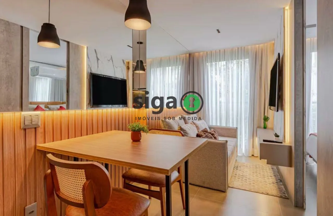 Imagem Apartamento com 1 dormitório para alugar, 32 m² por R$ 7.500/mês - Itaim Bibi - São Paulo/SP