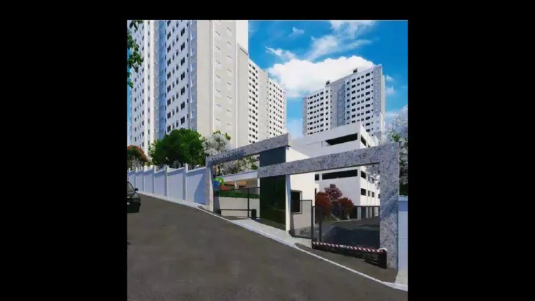 Apartamento com 2 Quartos à Venda ou Temporada, 43 m² em Vila Nossa Senhora das Vitórias - Mauá