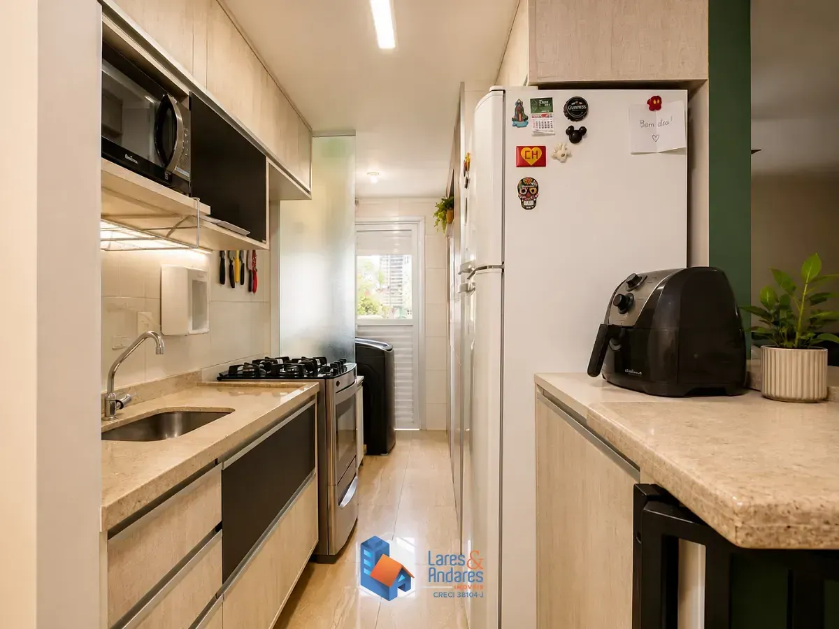 Imagem Apartamento para venda em Vila Gumercindo com 2 quartos, sendo 1 suíte, 57m²