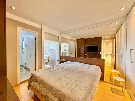 Imagem Apartamento mobiliado à venda no Vila da Serra com 3 quartos, suíte.