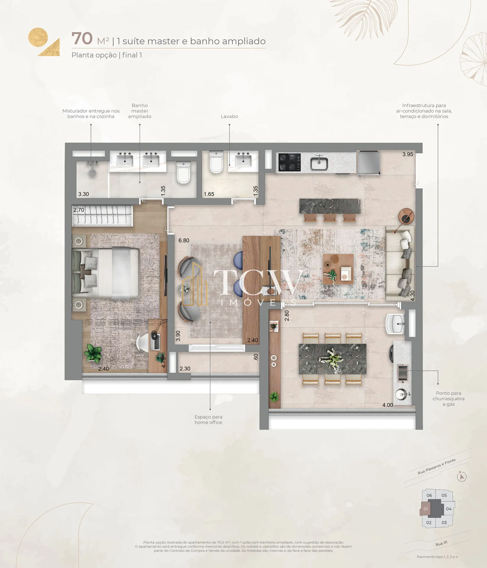 Imagem Apartamentos à venda | 50 a 98m2 | BROOKLIN/SP