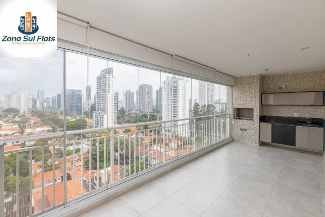 Imagem Lindo Apartamento à Venda No Brooklin Com 3 Suítes, Varanda Gourmet e 3 Vagas