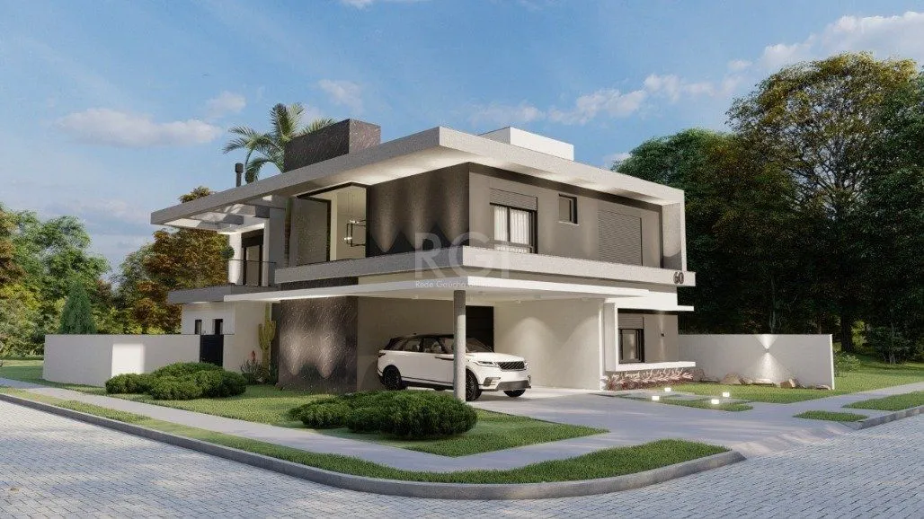 Imagem Sobrado para Venda - 308m², 4 dormitórios, sendo 4 suites, 2 vagas - Hípica