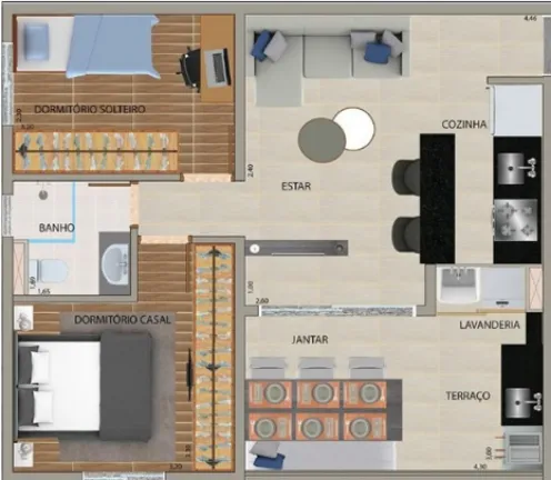 Imagem Apartamento com 2 Quartos à Venda, 53 m² em Vila Formosa - São Paulo