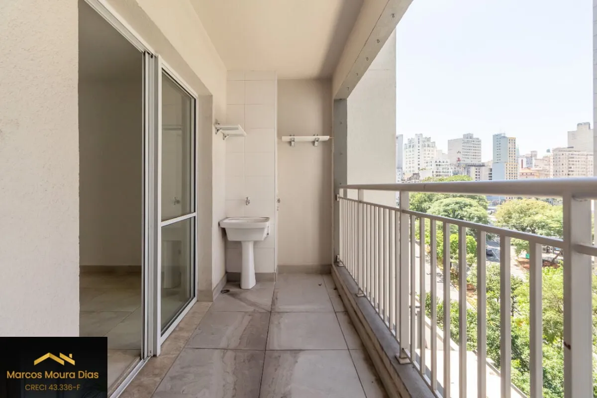 Imagem Apartamento Studio para venda 44m² região central com Portaria 24 hs