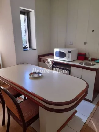 Imagem Flat disponível para venda no The Plazza Residence Flat no Jardim Paulista, com 37m², 1 dormitório e 1 vaga de garagem