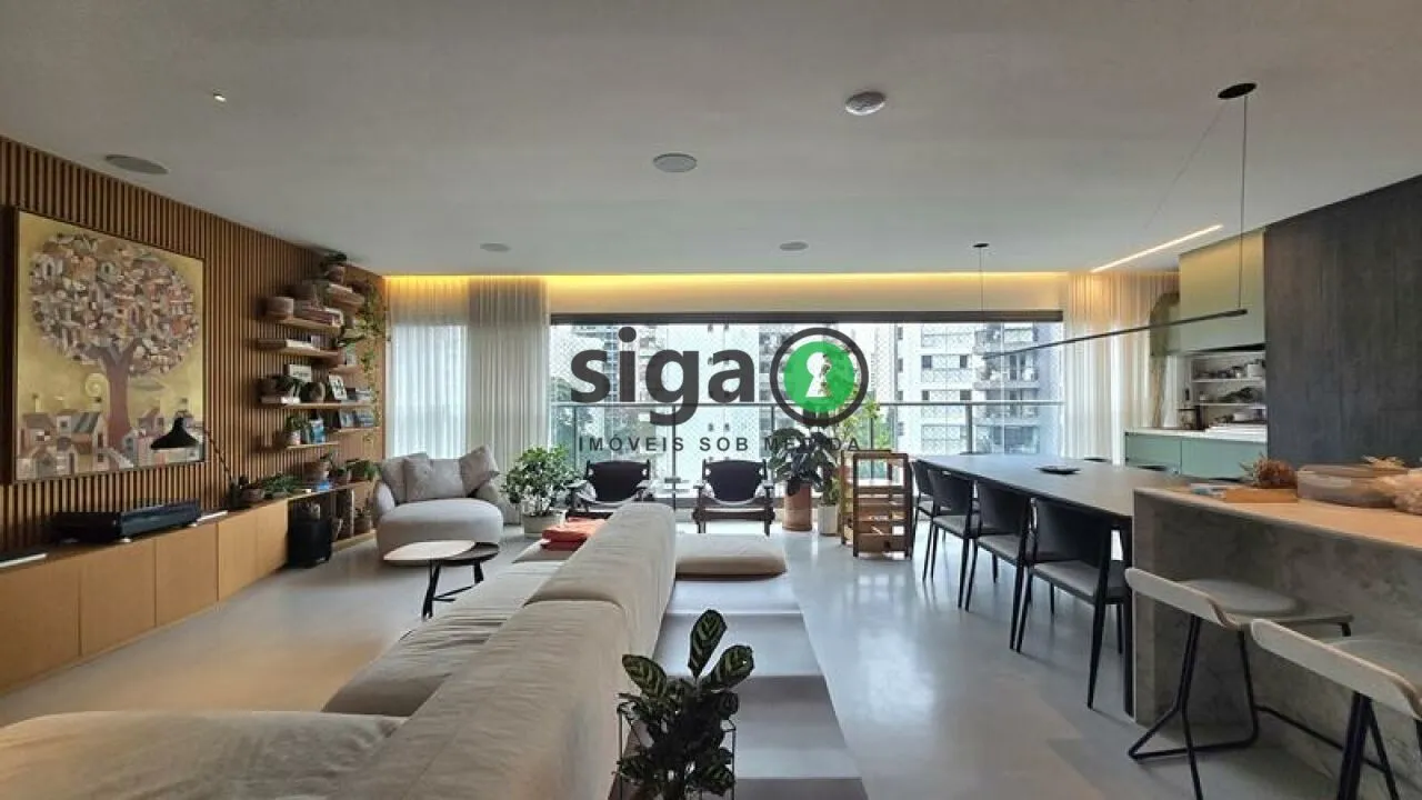 Foto do imóvel Apartamento Pronto para Morar no Campo Belo com Varanda Gourmet e 143 m²