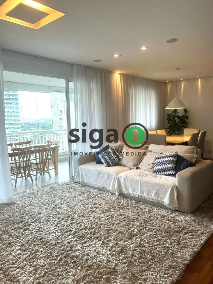 Foto do imóvel Apartamento com 3 dormitórios e 128m2 , lazer completo, à venda a Vila Andrade