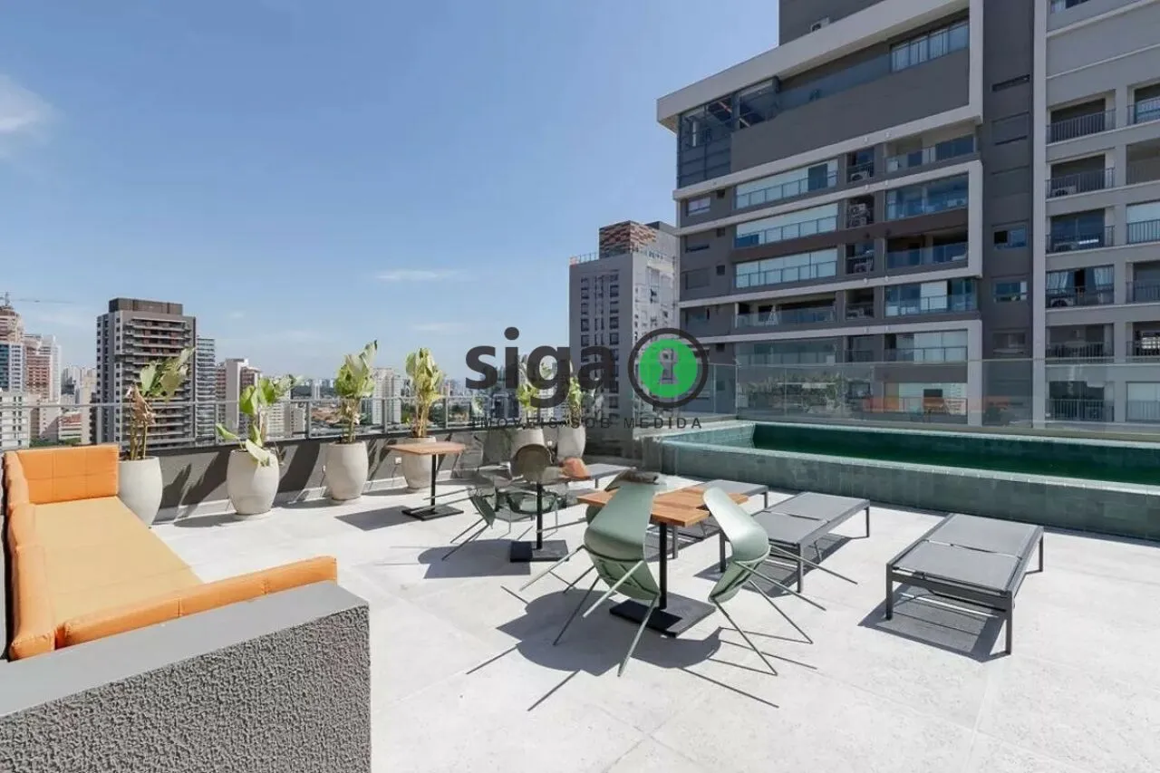 Imagem Apartamento mobiliado á venda no Brooklin, São Paulo.