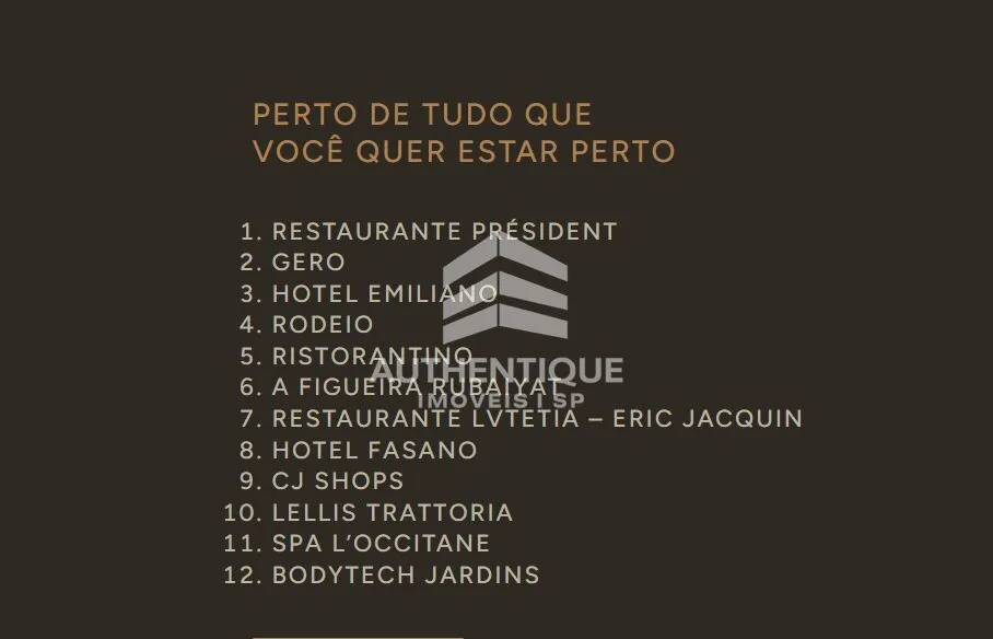 Imagem EDIFICIO JARDIM - Apartamento à venda no bairro Jardim Paulista - São Paulo/SP, Zona Sul