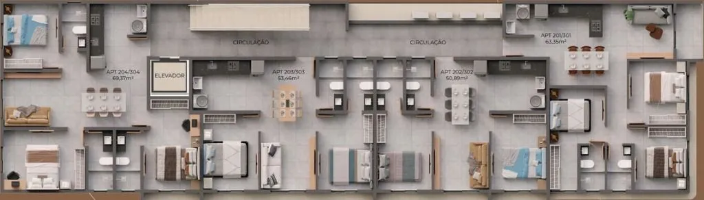 Foto do imóvel Apartamento à venda, 68 m² por R$ 551.518,00 - Aeroclube - João Pessoa/PB
