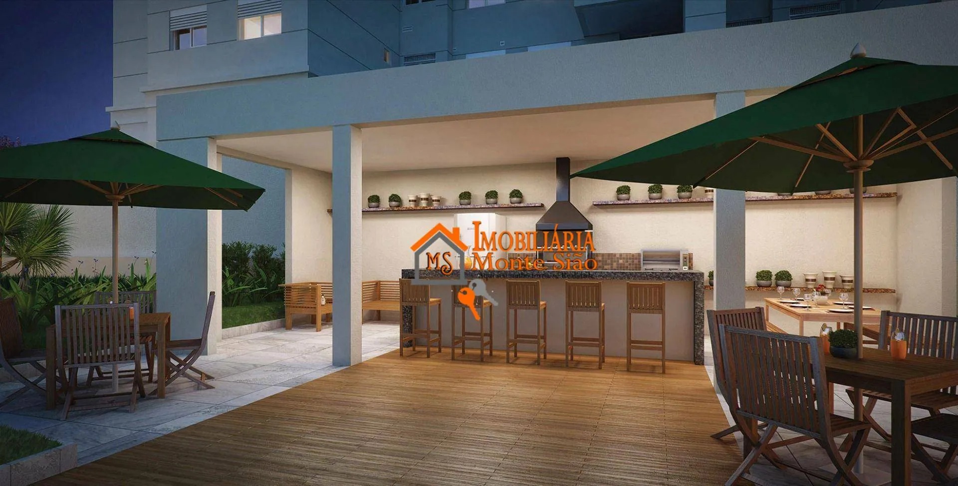 Imagem Apartamento com 2 dormitórios à venda, 56 m² por R$ 528.424,00 - Jardim Flor da Montanha - Guarulhos/SP
