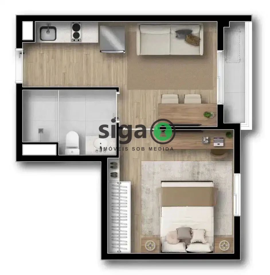 Imagem Apartamentos à Venda na Vila Clementino- Próximo ao Metrô Santa Cruz