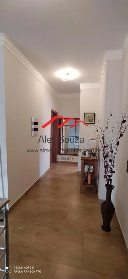 Imagem Sobrado em Condomínio para Venda em Sumaré, Residencial Real Parque Sumaré, 3 dormitórios, 3 suítes, 5 banheiros, 4 vagas