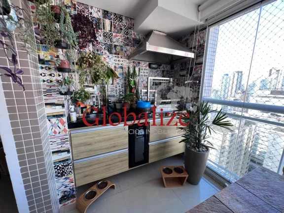 Imagem Apartamento com 3 dormitórios ( 2 suítes) e 2 vagas no bairro do José Menino em Santos por R$ 1.350.000,00
