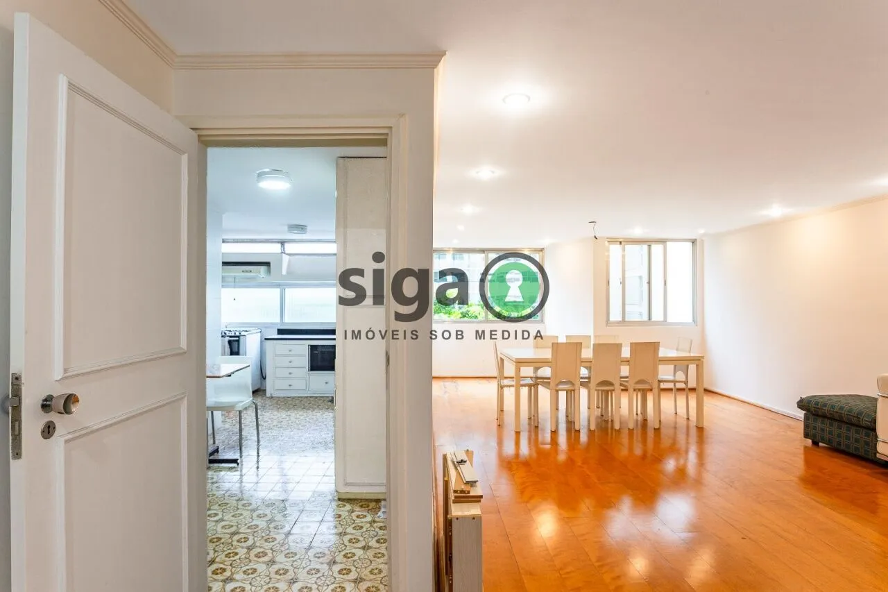 Imagem Itaim com 135mts 3 dor, 1 suite com planta versátil