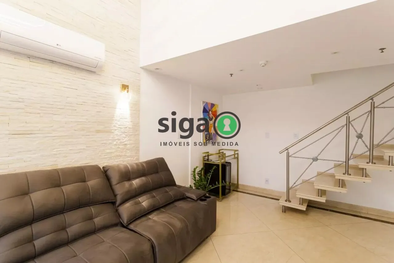 Imagem Duplex mobiliado em Moema com 3 vagas - São Paulo/SP