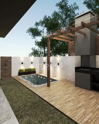 Imagem Casa Unifamiliar em Forquilhas - São José: 100M², 3 Dormitórios, 1 Suíte, 2 Banheiros por R$735k - Venda.