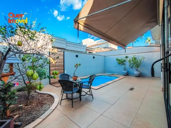 Imagem Casa em Condomínio à Venda em Ribeirão Preto-SP, Jardim Cybelli - 3 suítes, 2 salas, 5 banheiros, 4 vagas, 190,50m².