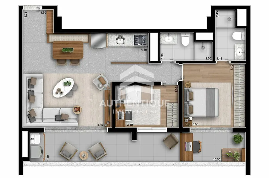 Imagem MOV Perdizes - Apartamento à venda no bairro Perdizes - São Paulo/SP, Zona Oeste