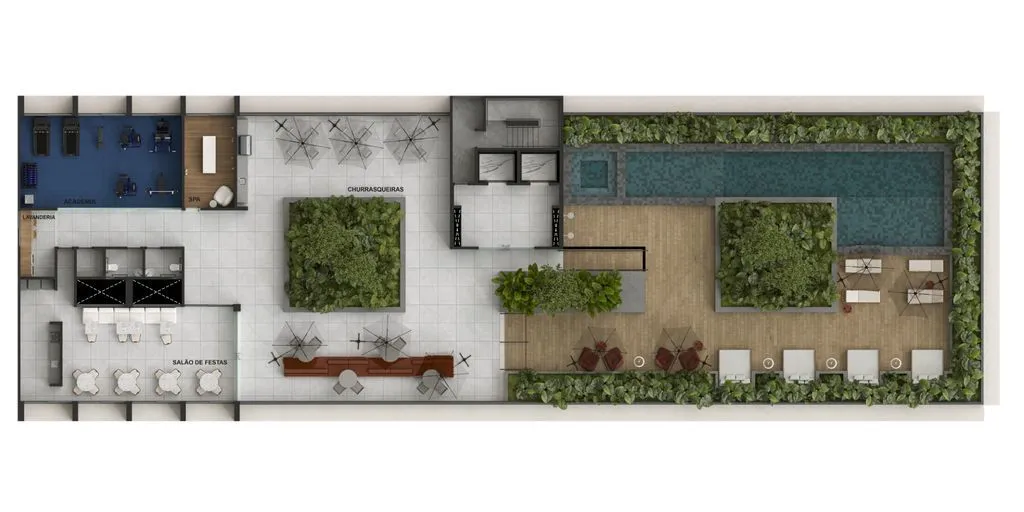 Imagem Flat à venda, 24 m² por R$ 349.038,33 - Cabo Branco - João Pessoa/PB