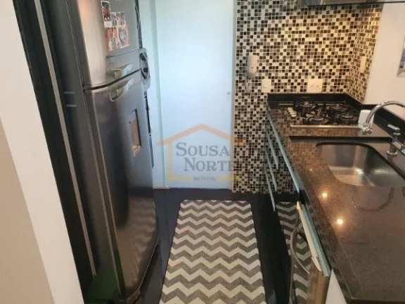 Imagem Apartamento de 84m², conta com 2 dormitórios, sendo 1 suíte, 2 banheiros, dispõe de ar-condicion...