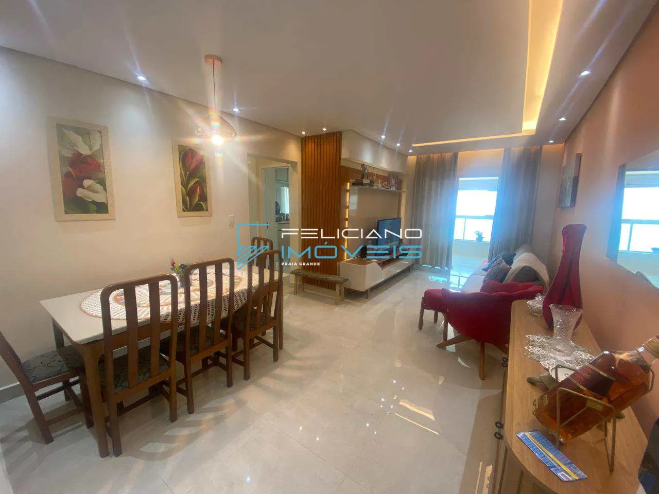 Imagem Apartamento com 3 quartos, Mirim, Praia Grande - R$ 1.49 mi, Cod: 4455