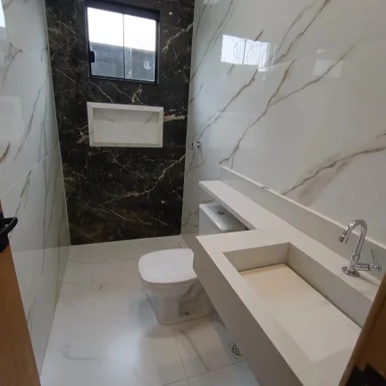 Imagem Casa Alto Padrao De 3/4 C Suite Com Area Gourmet No Santa Luzia