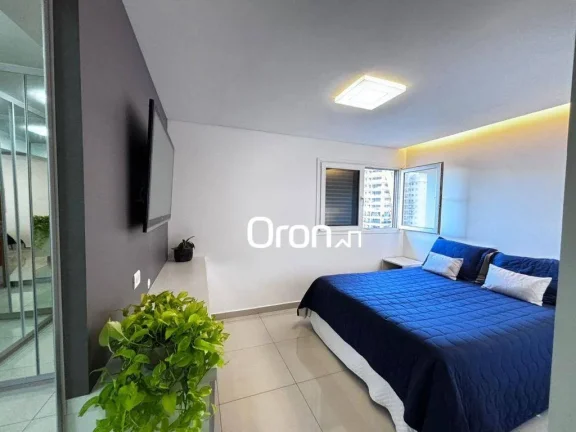 Imagem Apartamento mobiliado com 3 dormitórios à venda, 110 m² por R$ 1.046.000 - Serrinha - Goiânia/GO