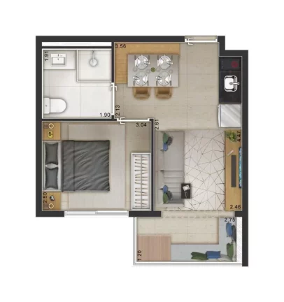 Imagem ARCH BOA VISTA STAY - ARCHTECH - Studios de 32m² (NR), em excelente região do Alto da Boa Vista!!
