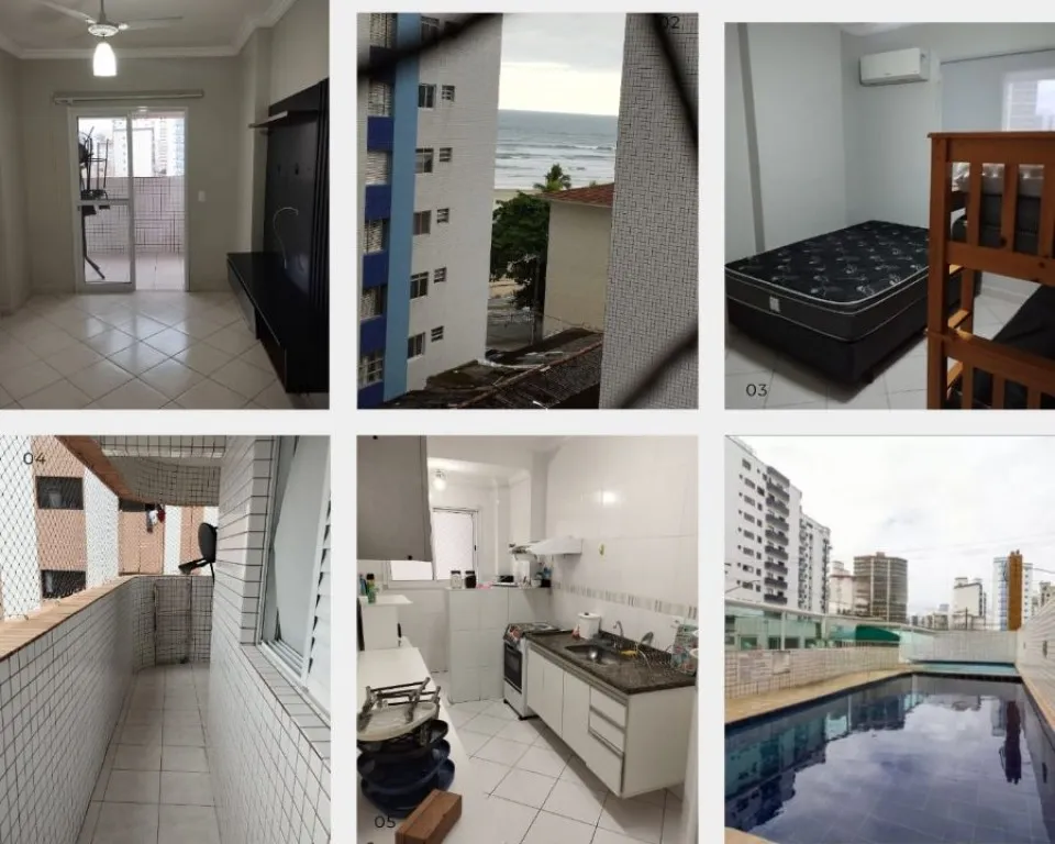 Foto do imóvel APARTAMENTO COM 50,00 m² - OCIAN - PRAIA GRANDE SP em RUA JOSÉ DE ALENCAR, 144 - OCIAN, PRAIA GRANDE - SP