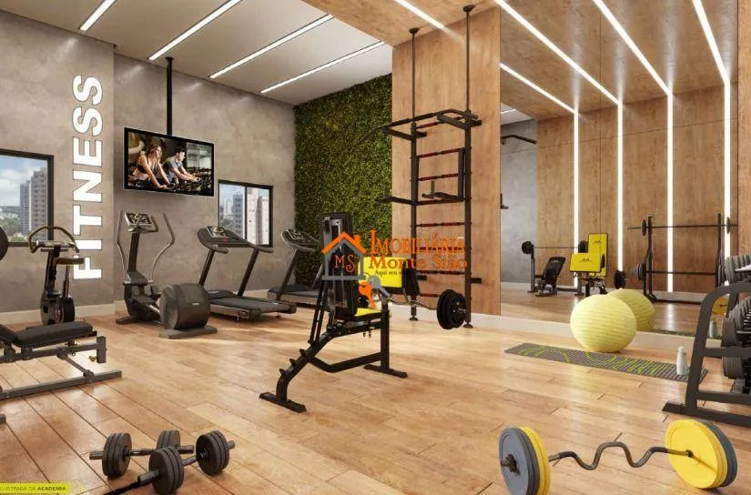 Imagem Apartamento com 2 dormitórios à venda, 58 m² por R$ 527.843,00 - Centro - Guarulhos/SP