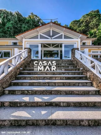 Imagem Casa Frente Mar para Temporada em Angra dos Reis / RJ no bairro Mombaça